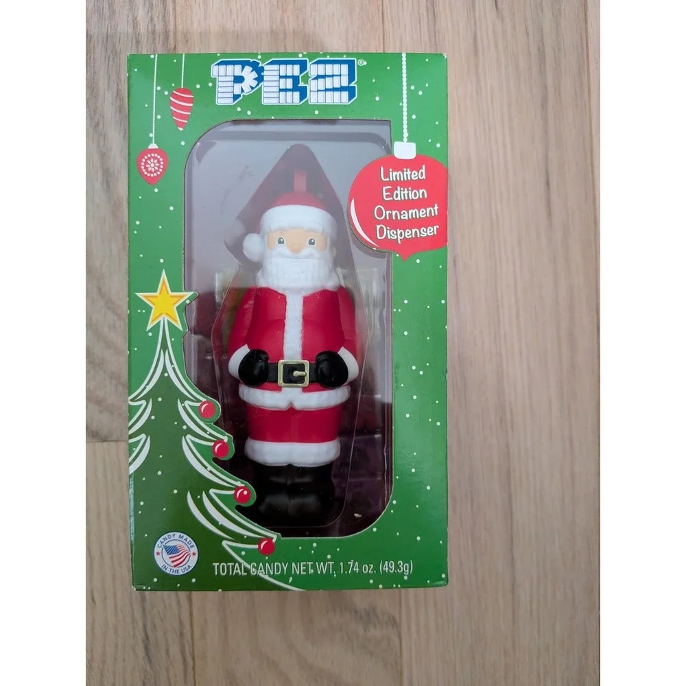 PEZ Santa Claus Limited Edition Christmas Ornament Candy Dispenser New in Box